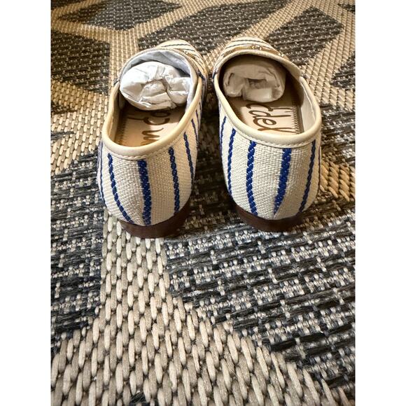 Sam Edelman Loraine Loafer Cobalt Stripe Womens Size 7.5M - Picture 8 of 9